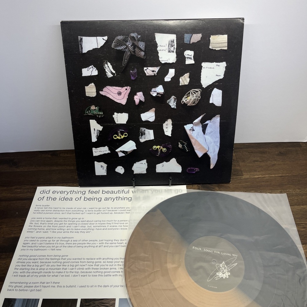 Flatsound - Four Songs For Losing You, Black/Caramel Vinyl